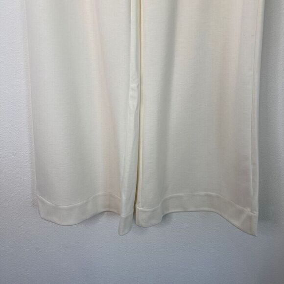 Suzie Kondi High Waist Boot Cut Ponte Pants Ivory Size XS NWT - Picture 3 of 8